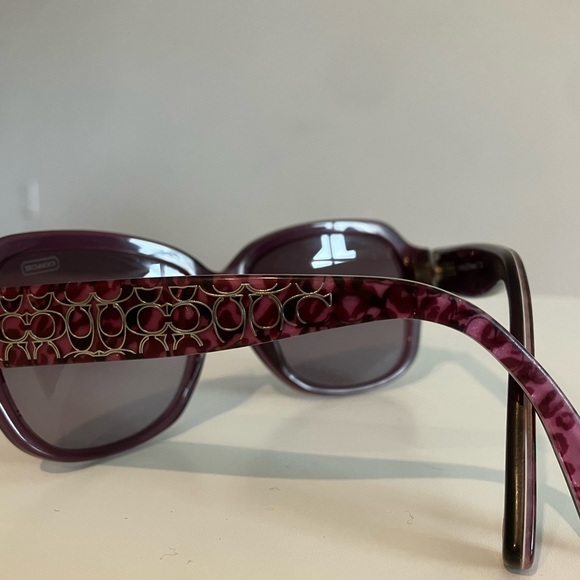 Coach Purple Pamela Sunglasses - Picture 4 of 8